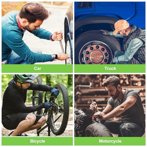 CeroDimo Brass Presta Valve Adapter (Pack of 5 + 10 Caps) - Converts Presta to Schrader for Bicycle, e-Bike, e-Scooter Tires - Use with Standard Pump or Compressor – Bike Valve Adapter Kit - Thumbnail 6