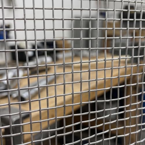 Image of MYADDICTION 304 Stainless Steel Welded Wire Mesh for Balcony, Anti-Rat, Encrypted Household Net 0.5m 9mm 0.8mm