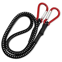 DEUBA 2X Spanngummi mit Karabiner Haken Gepäckspanner Expander 100 cm – Ansicht 5