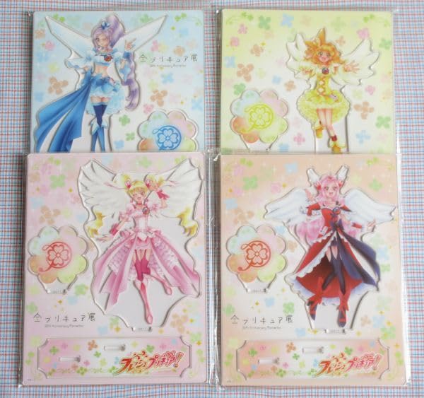 プリキュア20周年　アクリルスタンド　フレッシュプリキュア Amazon.co.jp: 全プリキュア展 20th Anniversary Memories アクリル
