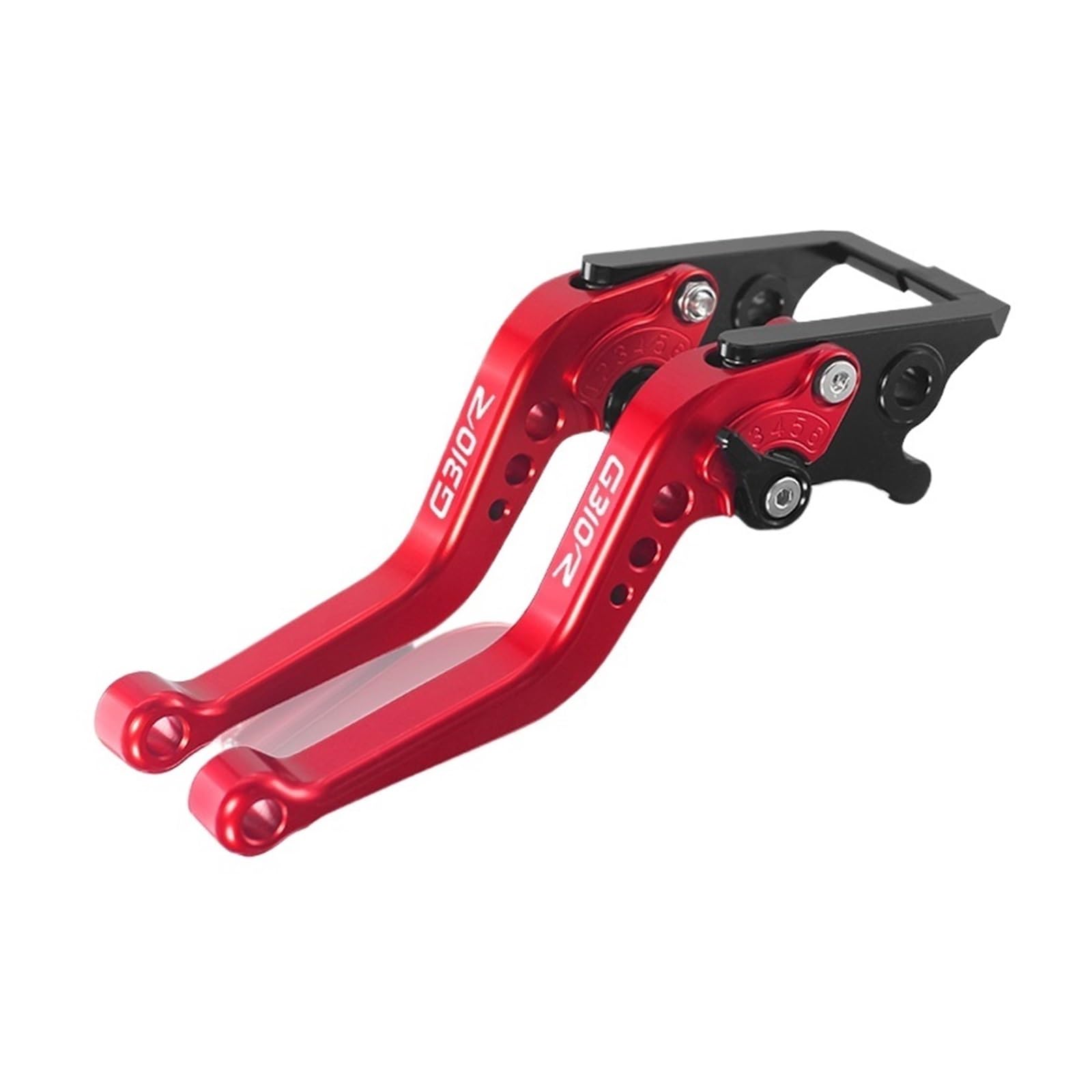 Ywqjiopm G310r Red Motorcycle Brake Clutch Lever For G310r G310gs G310r G310gs 2017-2024 G 310R 310Gs Adjustable Brake Clutch Short Handle Levers Motorcycle Accessories