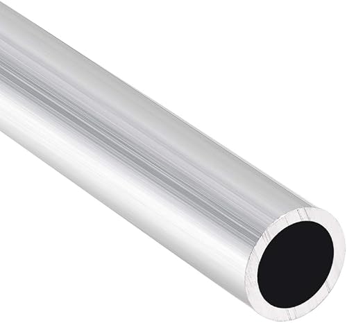 Miniatura 7 de uxcell Tubo redondo de aluminio 6063, tubo recto de aluminio inconsútil del diámetro interno de la longitud 59.1 ft m OD 16.4 ft m de 984.3 ft m