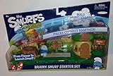 The Smurfs Micro Village Brainy Smurf Starter Set