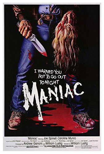 Amazon.com: Maniac Poster Movie (27 x 40 Inches - 69cm x 102cm
