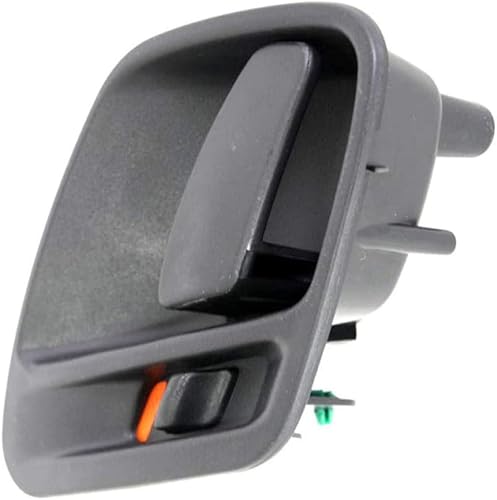 Miniatura 4 de KarParts360 Manija de puerta interior para Jeep Grand Cherokee 1999-2004 para el lado del conductor delantera o trasera, color negro  con botón de