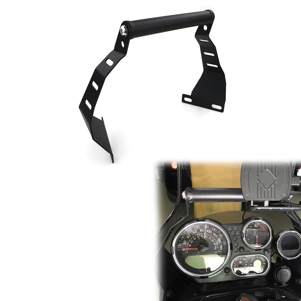 Soporte Navegación GPS Soporte Placa Navegación GPS para Teléfono Móvil Montaje Barra Compatible para Royal para Enfield para Himalayan BS6 2021 2022 2023 Accesorios Soporte para Navegación GPS