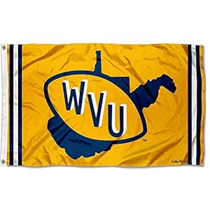 West Virginia Mountaineers Vintage Retro Throwback 3×5 Banner Flag