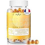 GUMMIES QUEMA GRASA & ANTI FATIGA - Cada gummy de vinagre de sidra de manzana es un concentrado de vitaminas que contribuye a perder peso, reducir la fatiga y reforzar el sistema inmunitario. Este suplemento alimenticio adelgazante contiene Vitamina B9, Vitamina B12, Cromo, Pectina de Manzana y Saúco.