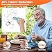 Forzaddik Comfort Grip Adaptive Utensils,Weighted Silverware Utensils Provide Several Grasping Positions for Arthritis, Hand Tremors, Elderly and Parkinson's Patients (Blue)