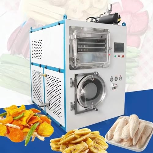 Customizable Industrial Freeze Dryer, Commercial Lyophilizer - High-Speed Drying System, Vacuum Pump Included, Ideal for Pharmaceutical Labs Nutraceutical Manufacturing Bulk Food Processing