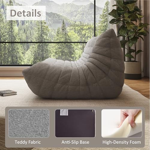 Image of Modular Sectional Sofa Couches L-Shape Couch 3 Seat Modular Sofa Memory Foam Sectional Couches for Living Room, (Gray, 3-Seater)