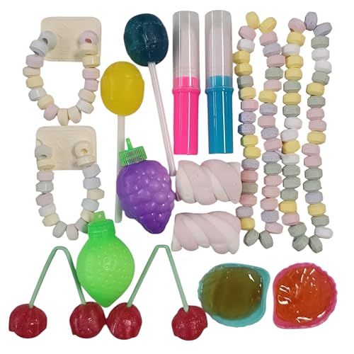 CAPTAIN PLAY Retro Süßigkeiten Probierpaket 16 Teile einzeln verpackt Sparpack mit 8 Sorten ohne Schokolade 136g besonderer Süßigkeiten Mix