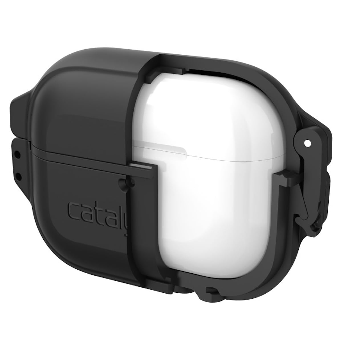 Catalyst - Cover Impermeabile e Antiurto di Protezione Totale, resistente alle cadute, alta protezione per AirPods Pro - Custodia Verde Militare