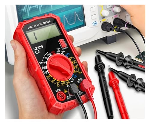 Multimètre numérique SZ308 testeur de tension courant continu triode - 2