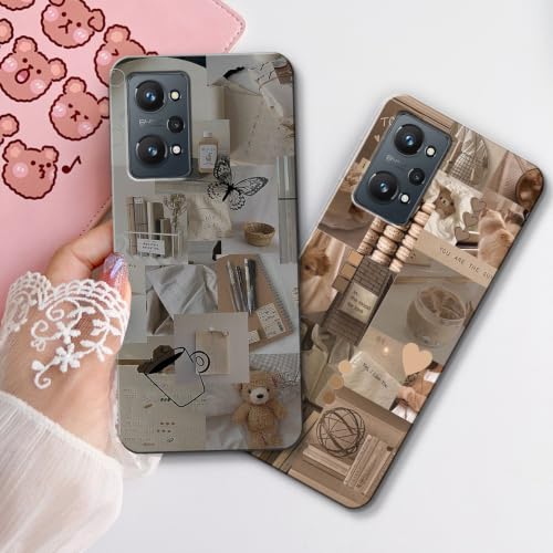 Image of COLORflow Back Cover Compatible with Realme GT Neo 2 5G | Aesthetic Color Customized Back Cover Compatible with Realme GT Neo 2 5G