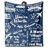 Yofipon 60×50 Long Distance Relationship Throw Blanket