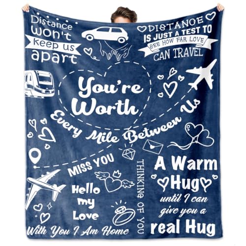 Long Distance Blanket for Boyfriend
