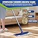 FURCIELOS Disposable Wet Cleaning Pads for Hardwood Floor Compatible with Bona Mops, Multi-Surface Floor Household Replacement Mopping Cloths Refills, Unscented, 20 Count