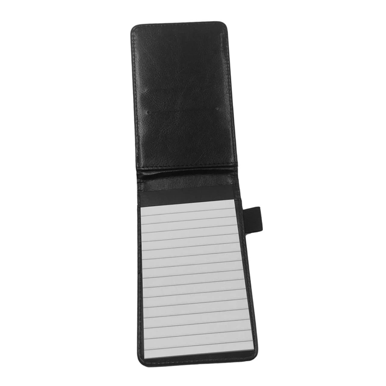 Gadpiparty 10 Pièces Carnet de Notes Portable Noir Planificateur de Bureau Multifonction PU avec Emplacement Stylo Organiseur Professionnel pour Tâches et