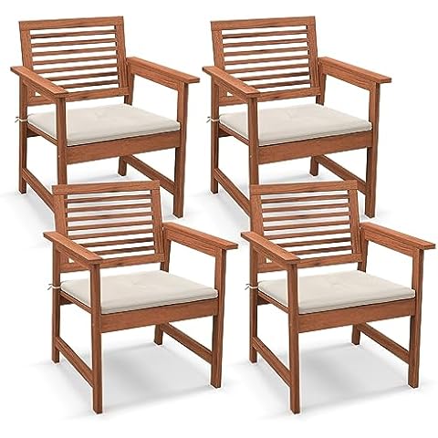 HAPPYGRILL Outdoor Dining Chair Set Cover