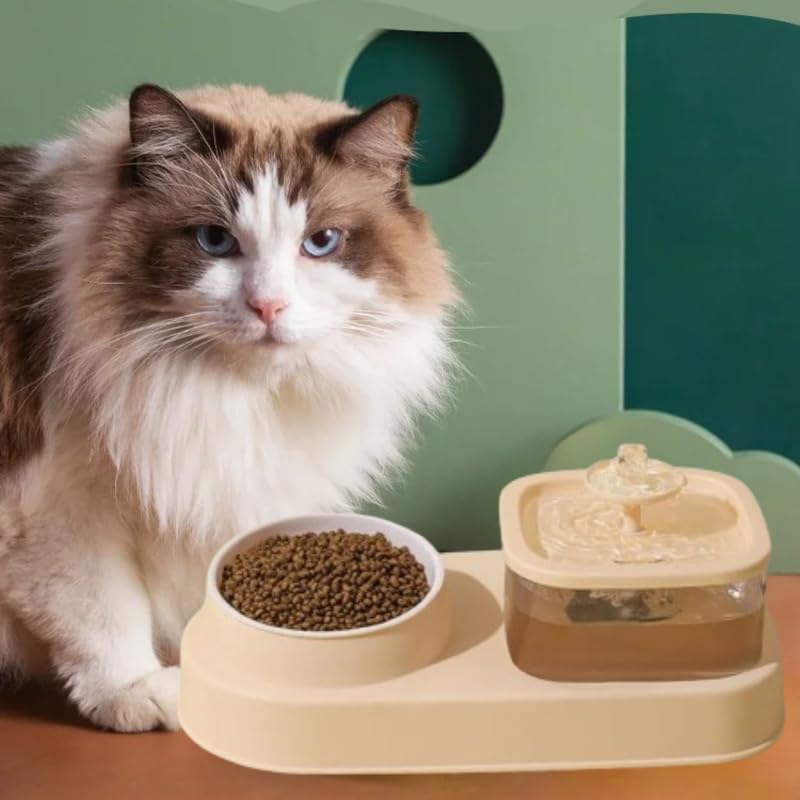 PSK PET MART Feeding & Watering Supplies Bowl Water Dispenser Fountain Feeder Drinker Food Automatic Drinking for Cat Troughs Pet Accessories (B0D5VCJ8NG) Amazon Price History, Amazon Price Tracker