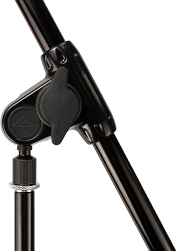 Miniatura 3 de Ultimate Support PRO-R-T-T Pro Series R Soporte de micrófono con pluma telescópica, base de trípode de plástico y altura estándar