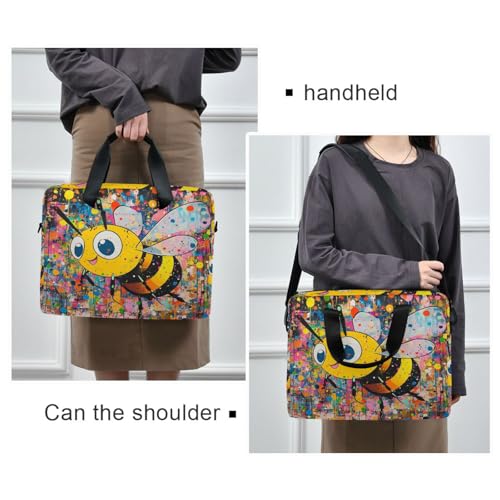 Bolso para portátil con asa y correa para 15.6 pulg miniatura 2
