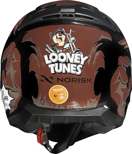 Capacete Norisk Razor Looney Tunes Taz Black 56/S
