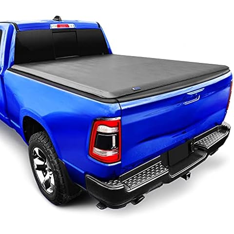 Tyger Auto T1 Soft Roll-up Truck Bed Tonneau Cover Compatible with 2019-2025 Ram 1500 New Body (Not Fit 19-25 Classic) | 5'7" (67") Bed | TG-BC1D9046 Cover