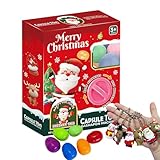 Máquina Gachapon - ABS Resistente, Máquina Expendedora Eficiente, Mini Garra De Navidad Machinea | Juego Interactivo De Dispensador De Premios Interesante, Recompensa De Clase De Cumpleaños Para Niños