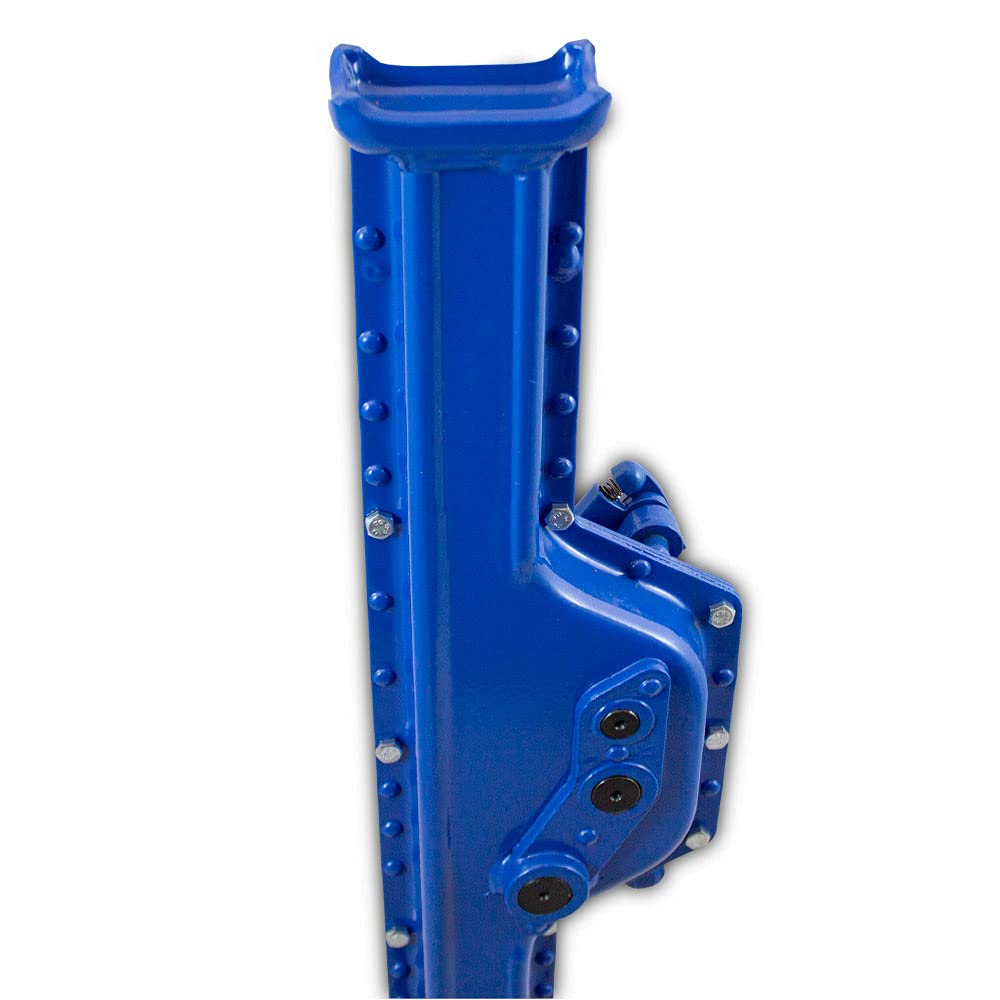 BITUXX® Stahlwinde 5,0 t Zahnstangenwinde Zahnstangenheber Stockwinde Hubwinde Hebewinde 5000 kg Winde (1 Stück)