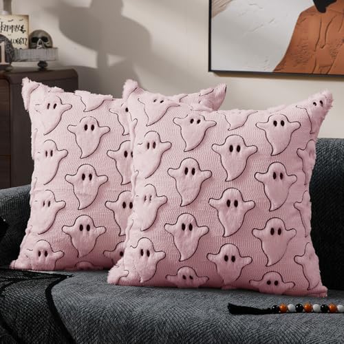  Fall Halloween Pillow Covers 18x18 Set of 2  - image 1