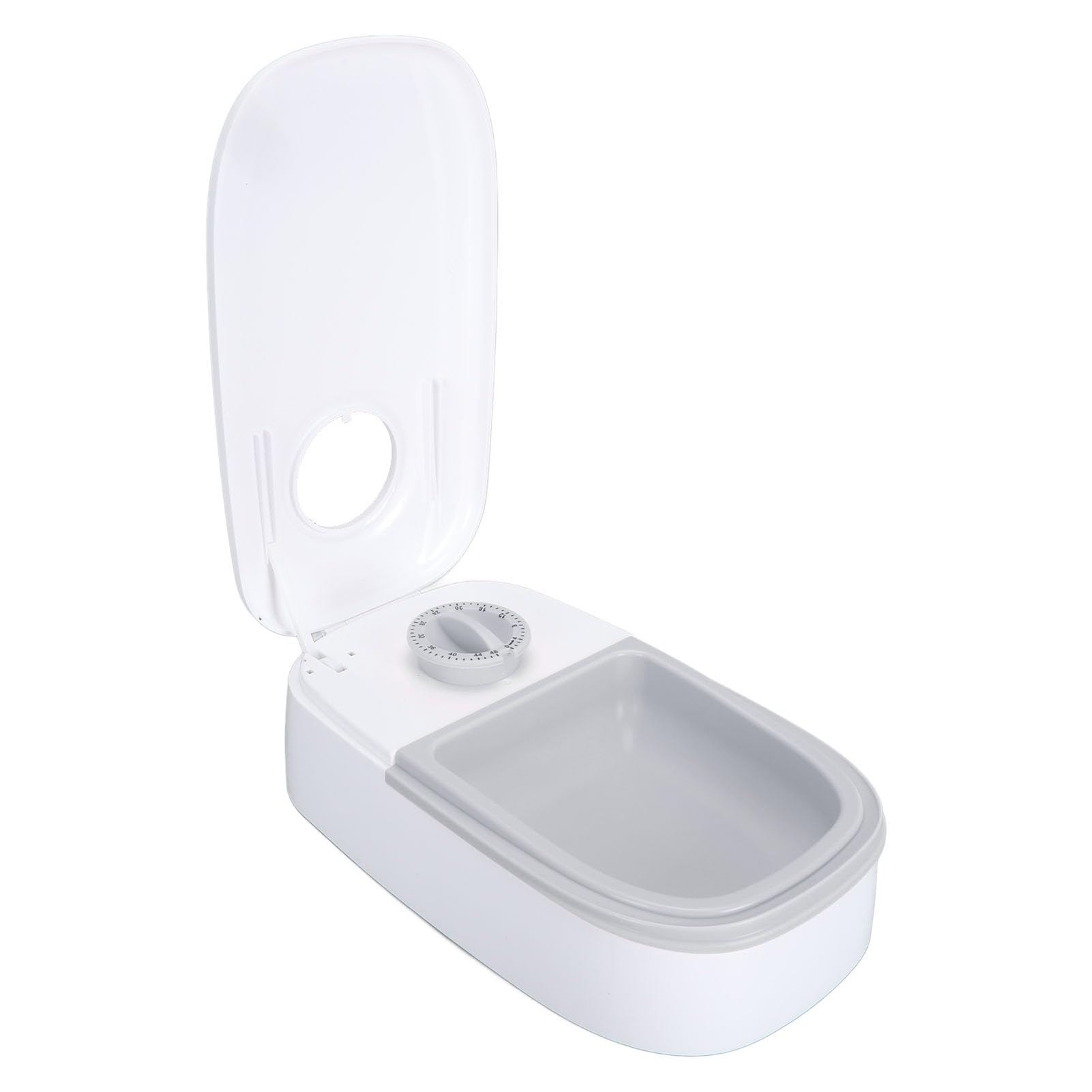 Comedero Automático para Gatos con Bolsa de Hielo, Comedero para Mascotas para Perros Pequeños, Dispensador de Comida Seca o Húmeda para Gatos, Comedero Automático Temporizado