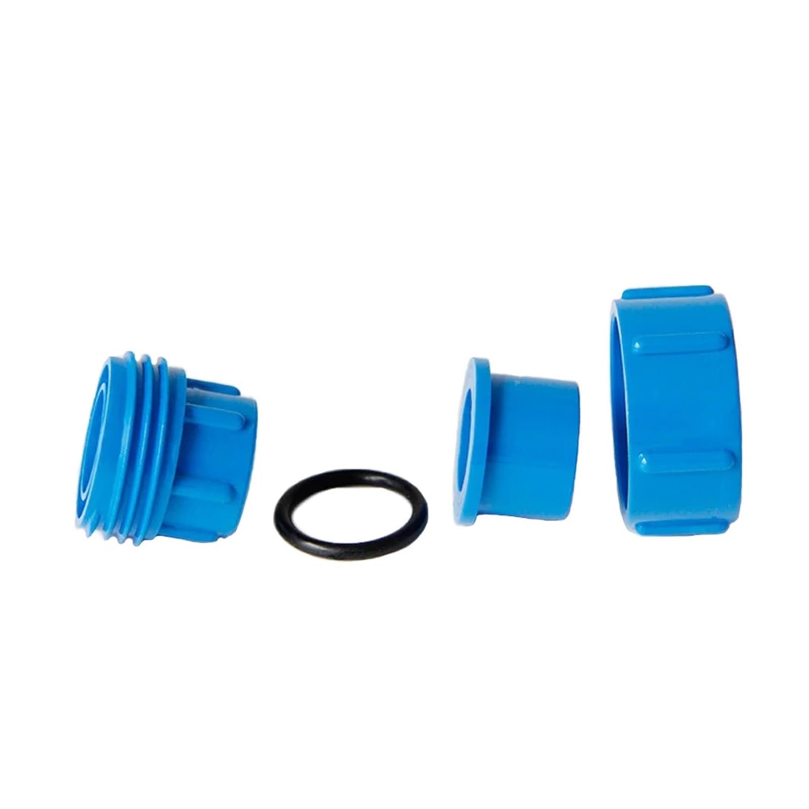 1 pz blu 20/25/32/40/50/63/75/90/110 mm PVC unione connettore acqua acqua tubo tubo accoppiamento giunti raccordi irrigazione giardino(5 PCS_50MM)