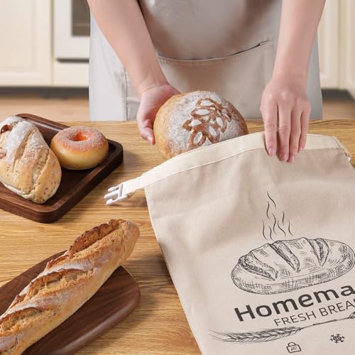 Beeswax Reusable Bread Bags