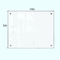 Vista 6 de HELPLEX Marcos de Fotos, Juego de 3 Marcos de 8x10 Pulgadas de Acrílico Transparente, Marcos Magnéticos de 8 x 10, Listos para Exhibición en Mesa