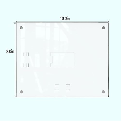Miniatura 6 de HELPLEX Portarretratos acrílicos de 8 x 10 pulgadas, marcos de fotos transparentes de 8 x 10 pulgadas, marcos magnéticos listos para exhibir en la