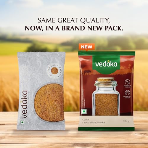 Image of Amazon Brand - Vedaka Cumin Powder | 100 gram | Safed Zeera