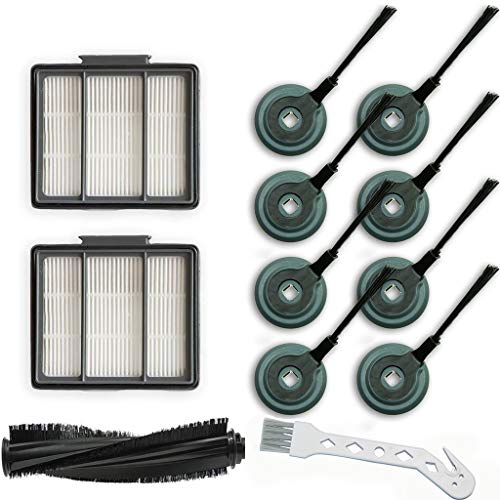 Robot Vacuum and Mop, Tikom G8000 Robot Vacuum Cleaner, 2700Pa Strong Suction, Self-Charging, Good for Pet Hair, Hard Floors, Gray