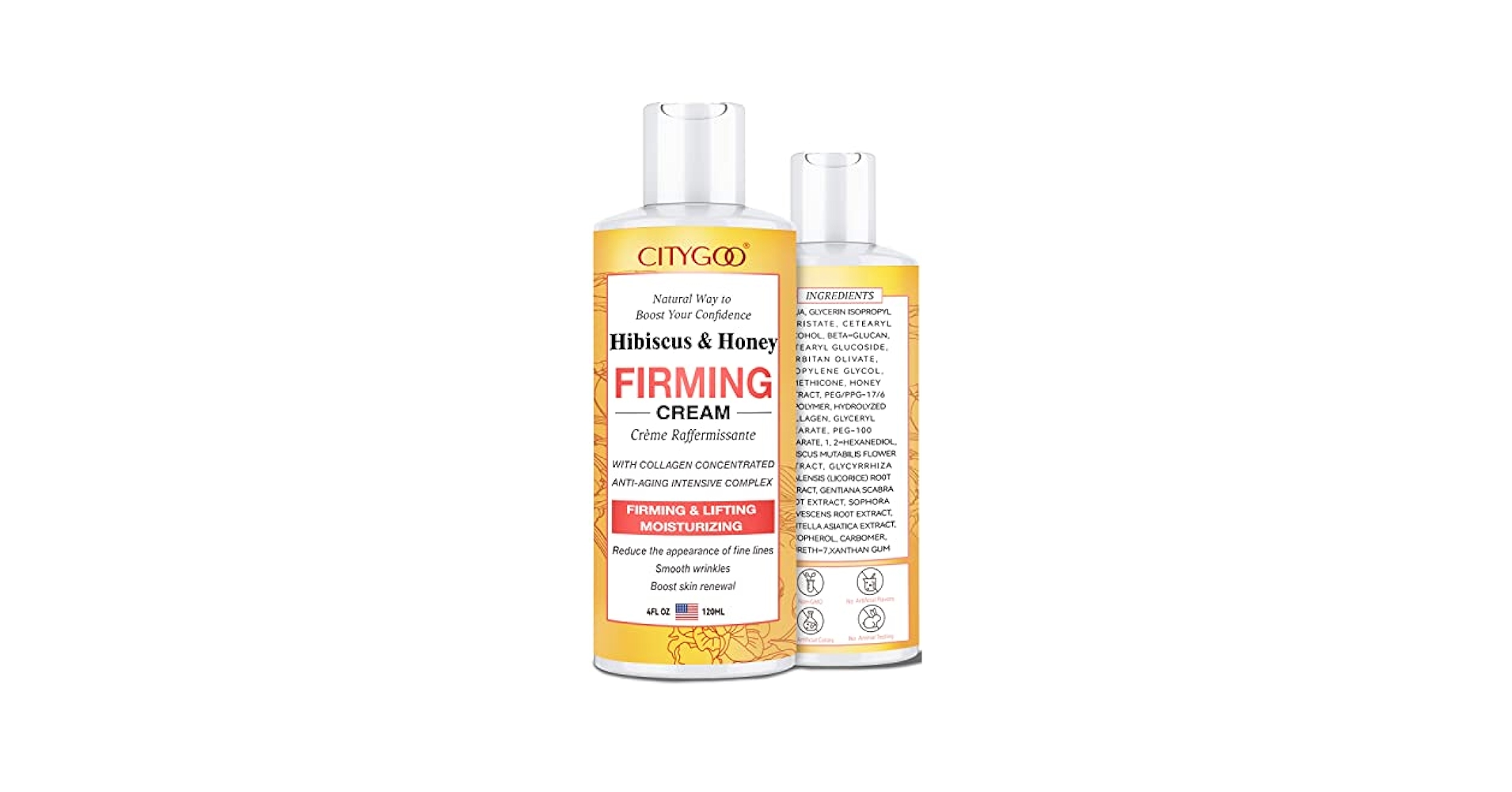 Amazon.com: CITYGOO Hibiscus and Honey Firming Cream - Neck