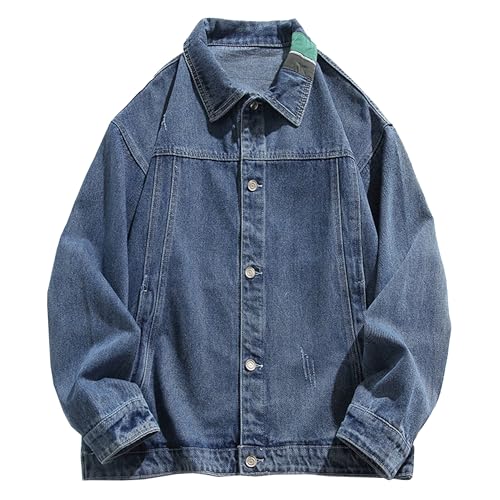 Chaqueta de mezclilla para hombre que soluciona tu estilo casual diario