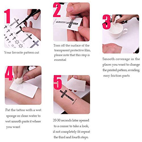 Day Of The Dead Tattoos Halloween Face Decorations Stickers Temporary Tattoos Sugar Skull Web Roses Spider Face Makeup Decals For Men Women Kids Halloween Party Favor Supplies 10 Pack #TOP5