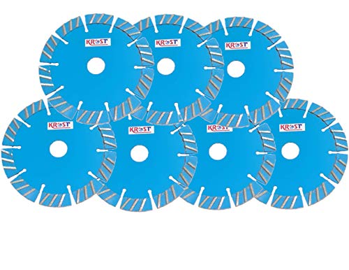 Image of KROST 3000-Watt Air Cooled 7 Blades Wall Chaser Machine | Wall Grooving Machine. (3000-Watt Wall Chaser(7blades))