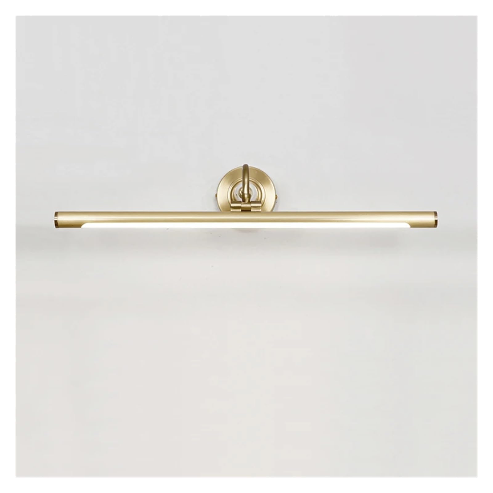 Applique da parete vintage in rame e giada, a LED, for la casa, for il bagno, la camera da letto, lo specchio del trucco, la lampada da esposizione, 8 W, 43 cm(Vintage Copper)
