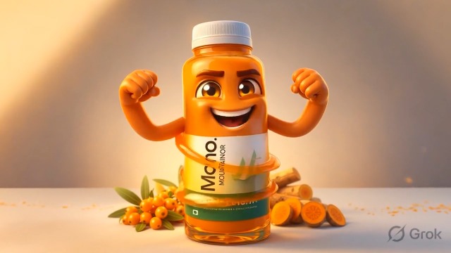 Mono Sea buckthorn Juice 300ml | India's 1st Himalayan, 100% Pure