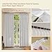 CHEFRU Textured Linen Pinch Pleats 100% Blackout Curtains for Bedroom/Living Room Blackout Curtains 84 Inches Long, Energy Saving Window Treatment Curtains,100Wx84Lx2,White Beige