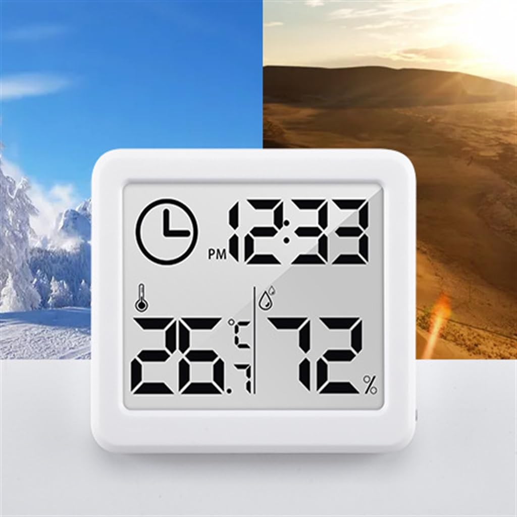 Smart Home Electronic Digital Temperature and Humidity Meter Home Thermometer Indoor Dry Humidity Meter