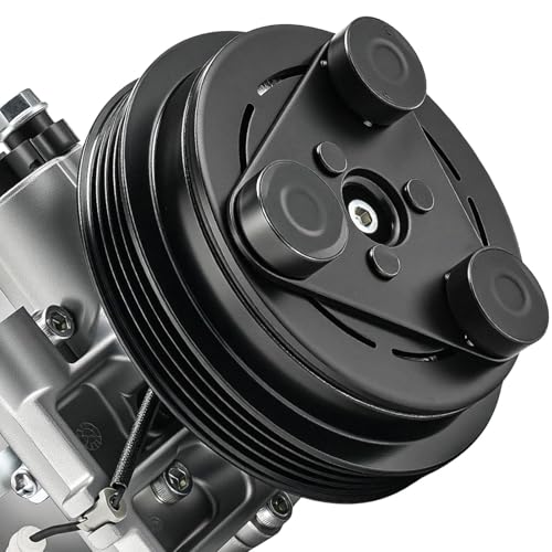 Image of PHILTOP 58883 NEW Air Conditioner AC Compressor with Clutch for Subaru Impreza 2002 2003,Impreza 2004-2007 2.5L /2.5T, Saab 9-2X 2005 2006