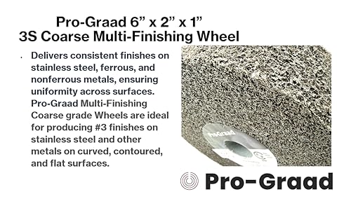 Image of Multi-Finishing Wheel 6 inch x 2 inch x 1 inch, 3S Coarse, 13632