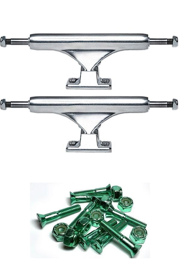 Slappy Truck Company ST1 Inverted Hollow Polished Skateboard Trucks - 6.125